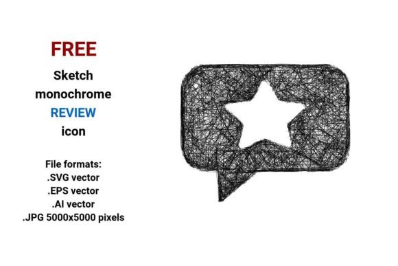 FREE Sketch Review Icon Graphics
